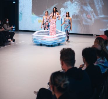 Tamil fashion designer Abarna Kugathasan showcases her work at Berlin Fashion Week 2022