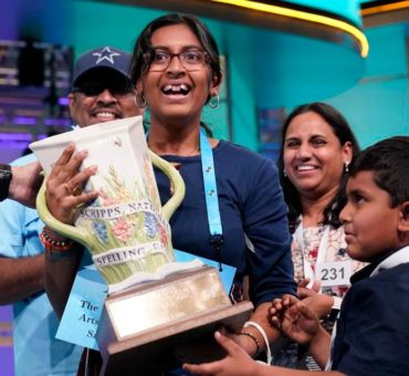 14 year old Tamil girl wins 94th Scripps National Spelling Bee in America