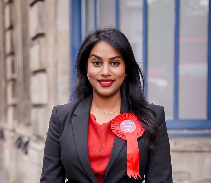 Uma Kumaran, London’s first-ever Tamil Member of Parliament