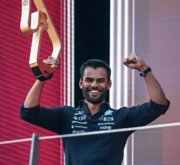 British Tamil Arun Rajkumar lifts trophy at Austrian Grand Prix 2026